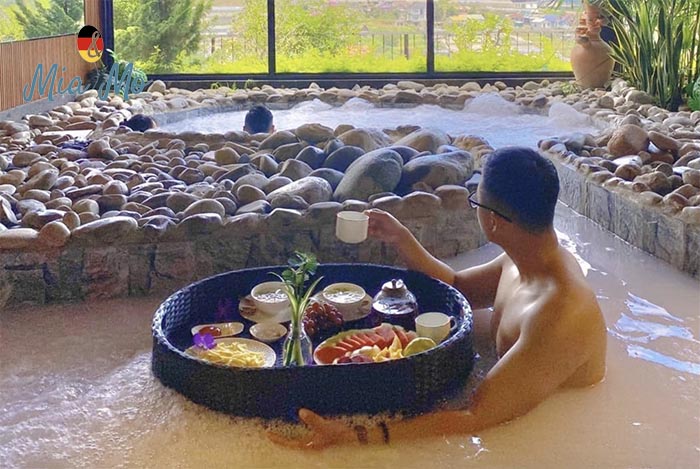 dlats xông hơi cộng cộng và tắm suối đà lạt